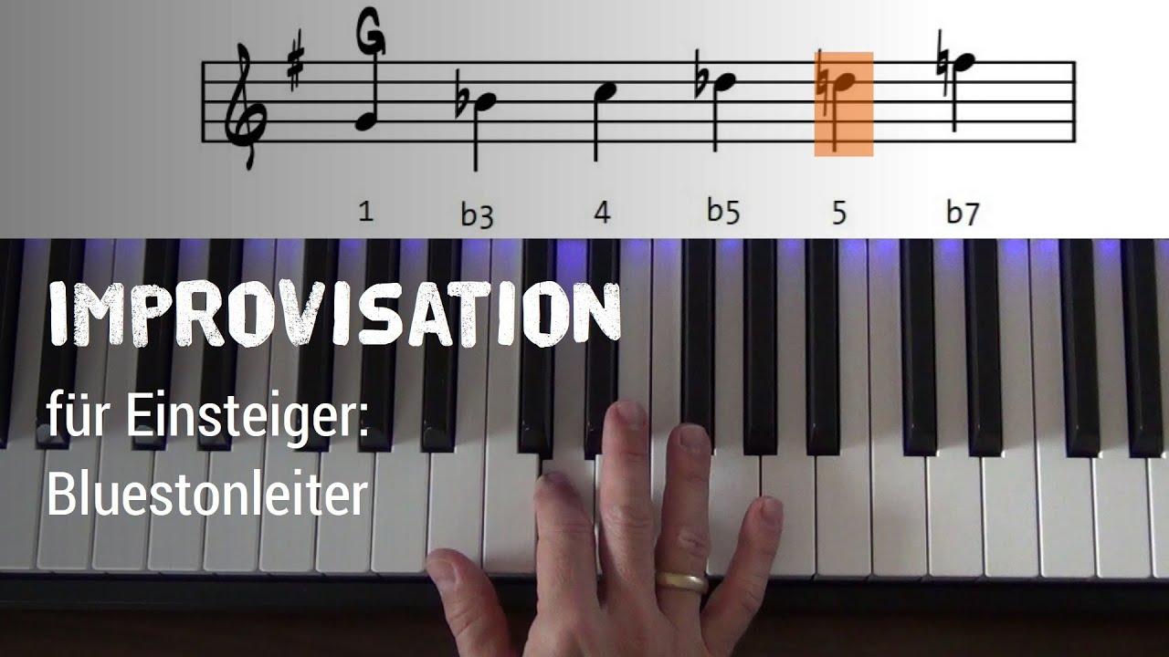 Tutorial Improvisation Bluestonleiter G