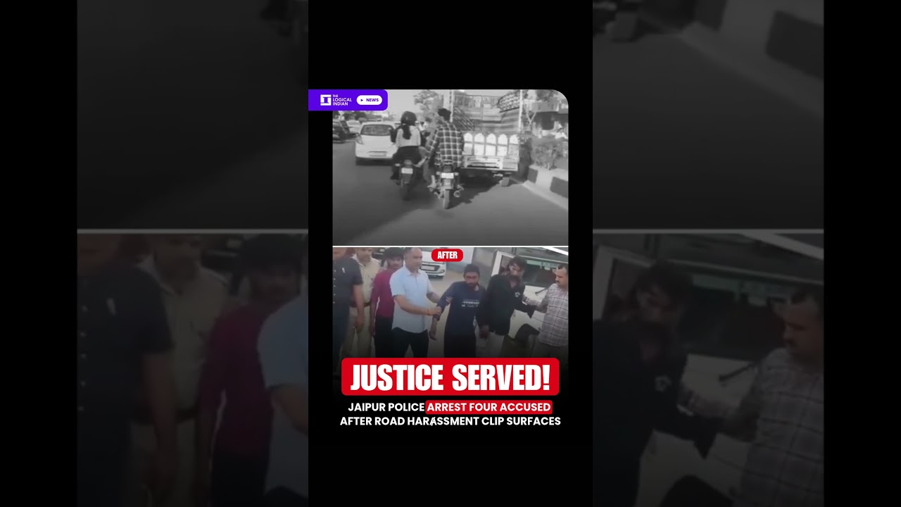 Jaipur Police Arrest Four Accused After Road Harⱥssment Clip Surfaces