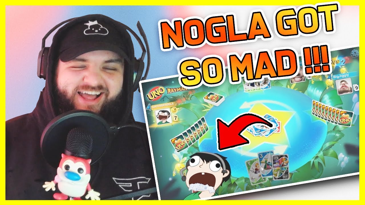 Vanoss Crew Uno FUNNY Moments - Destroying Nogla with INSANE MLG Plays!! *Reaction*
