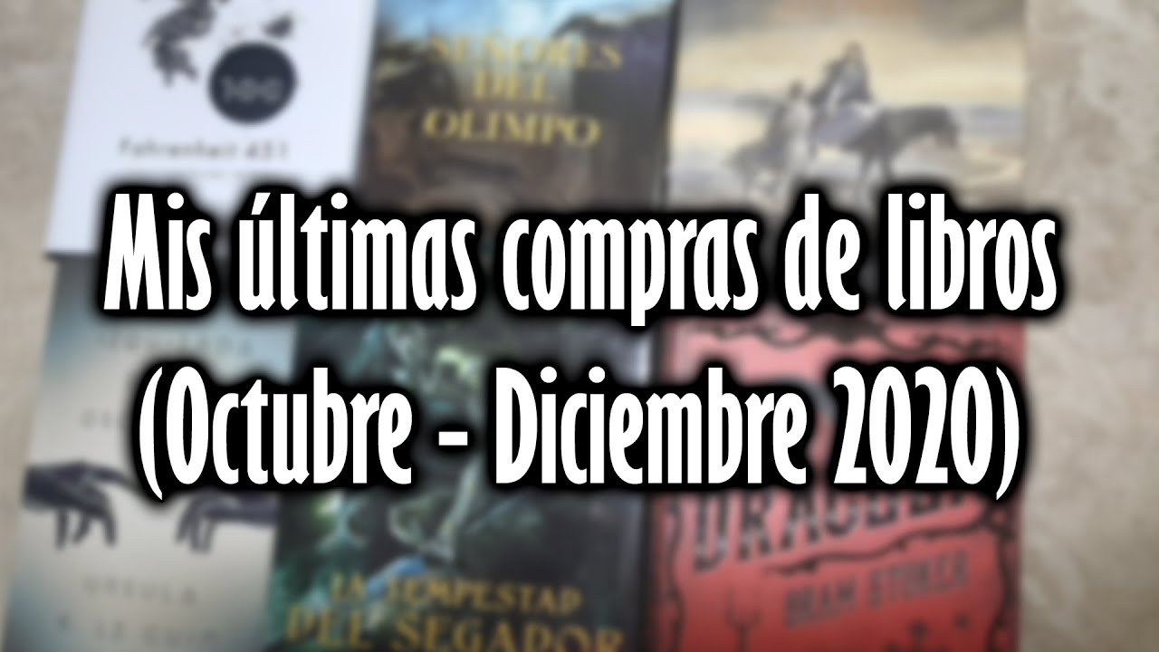 Mis &uacute;ltimas compras de libros