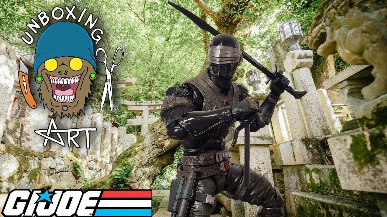 G.I. Joe  Classified Series Snake Eyes Unboxing and Review