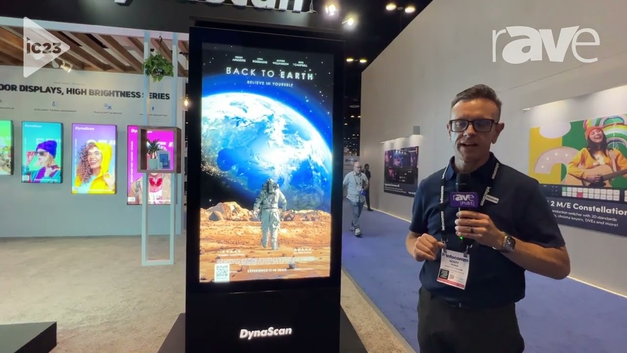 InfoComm 2023: DynaScan Presents DK651DR5 4000-nit Dual-Sided, High-Brightness Outdoor Display Kiosk