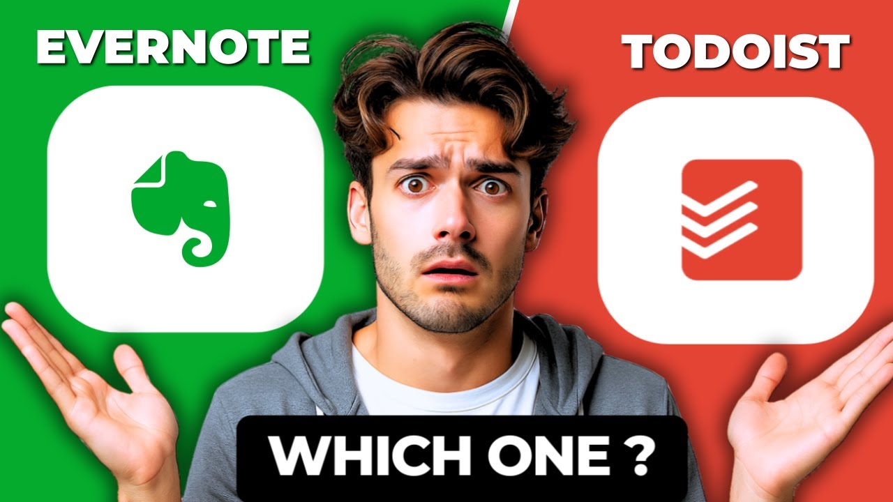 Сравнение Evernote и Todoist | Лучшее приложение для повышения продуктивности в 2025 году