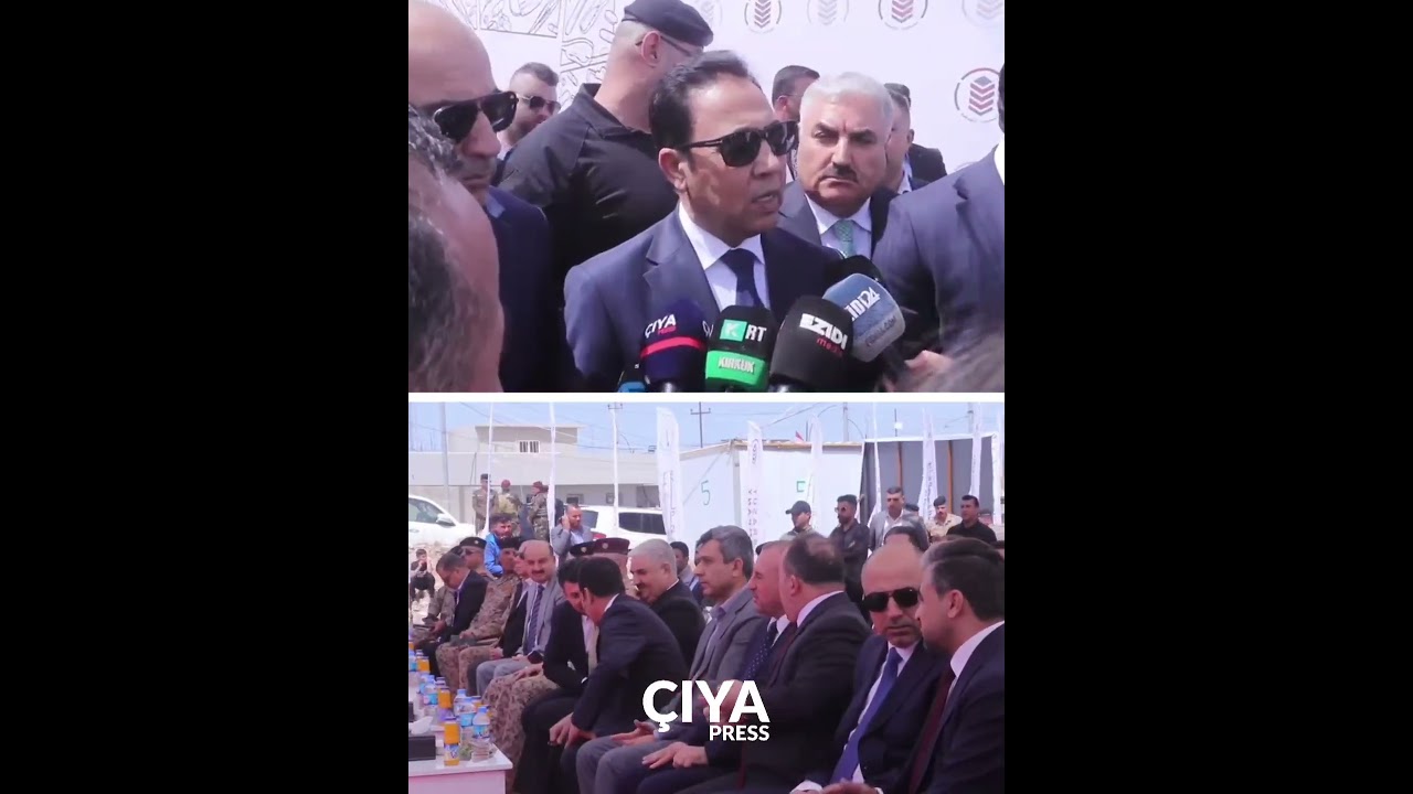 محافظ نينوى يطلق مشروع مستشفى سنوني ويجدد وعوده: المزيد من المشاريع في الطريق