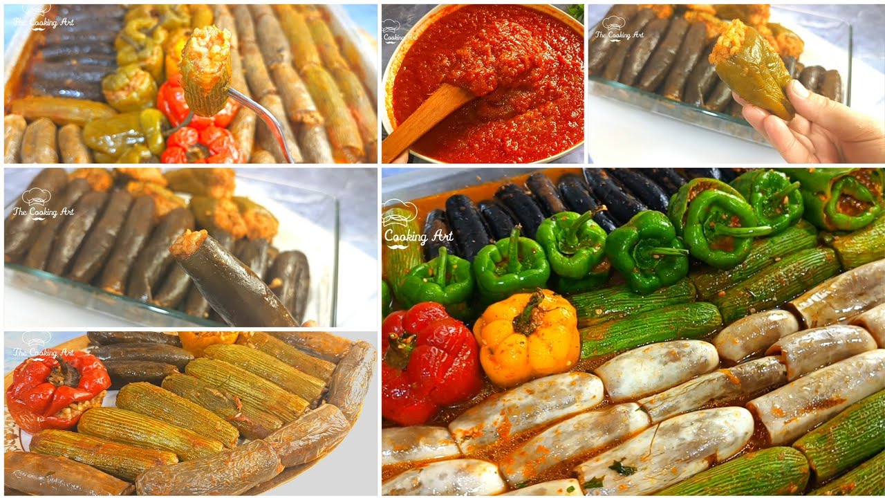 انسى اى خلطة للمحشى جربتيها قبل كدى الكل هيسألك على السر ،🤔