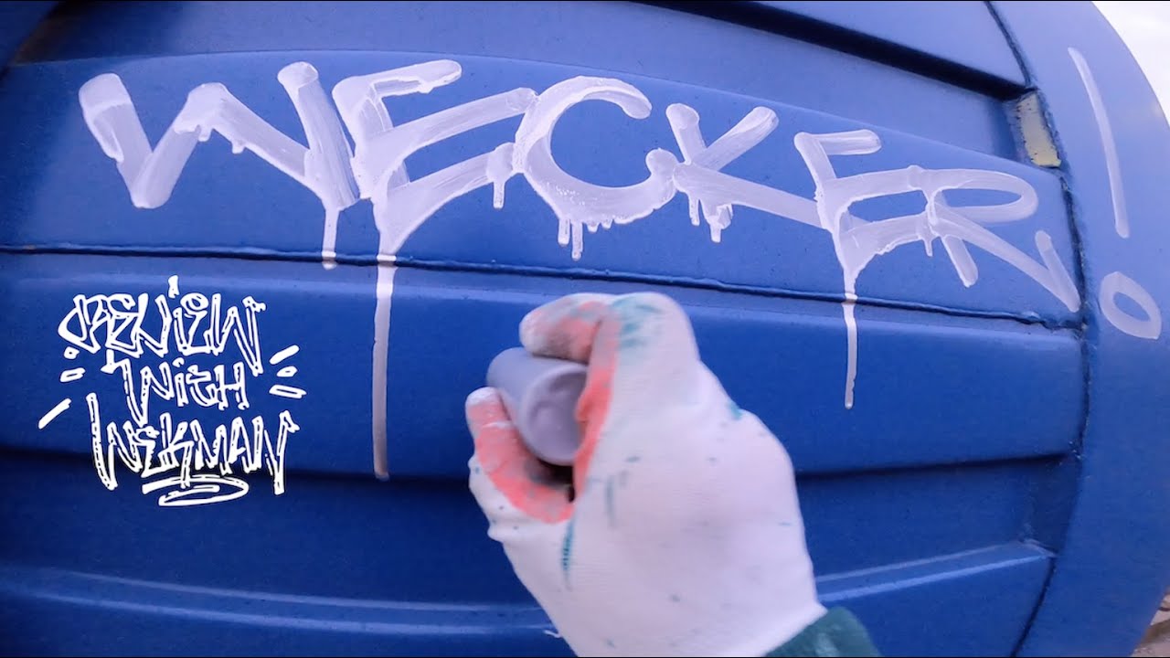 Graffiti review with Wekman -Molotow chrome ink