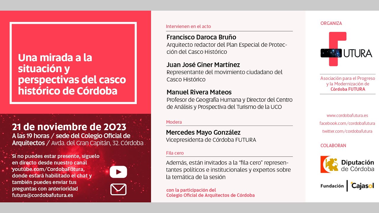 UNA MIRADA A LA SITUACIÓN Y PERSPECTIVAS DEL CASCO HISTÓRICO DE CÓRDOBA