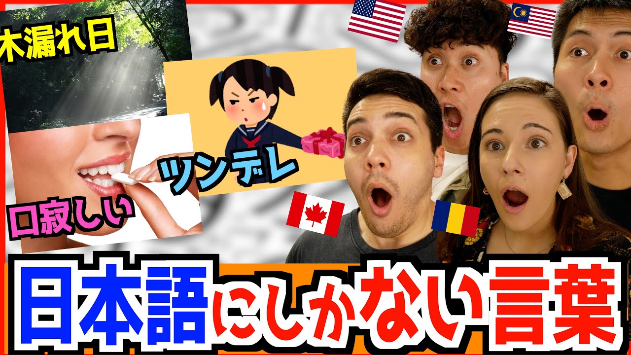 海外が驚く日本語にしか存在しない言葉が意外すぎた！「 わびさびって理解できる？」