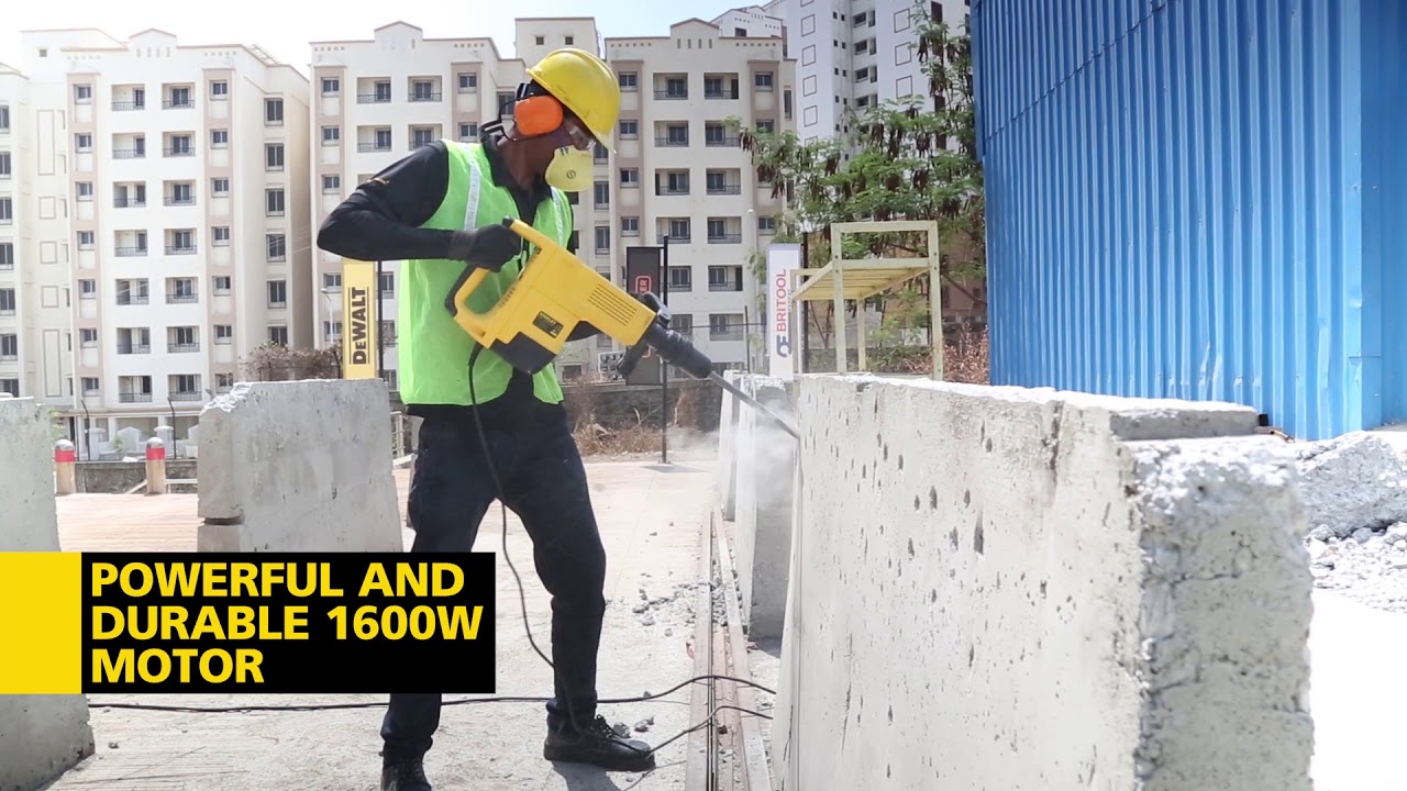 Stanley Demolition Hammer I 1600 W I Industry-Level Gear