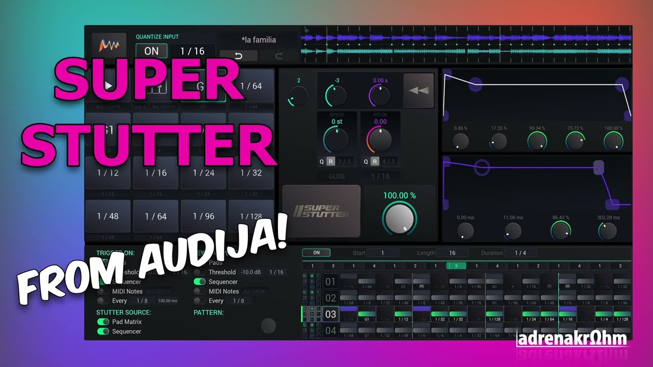 First look at SUPER STUTTER from Audija