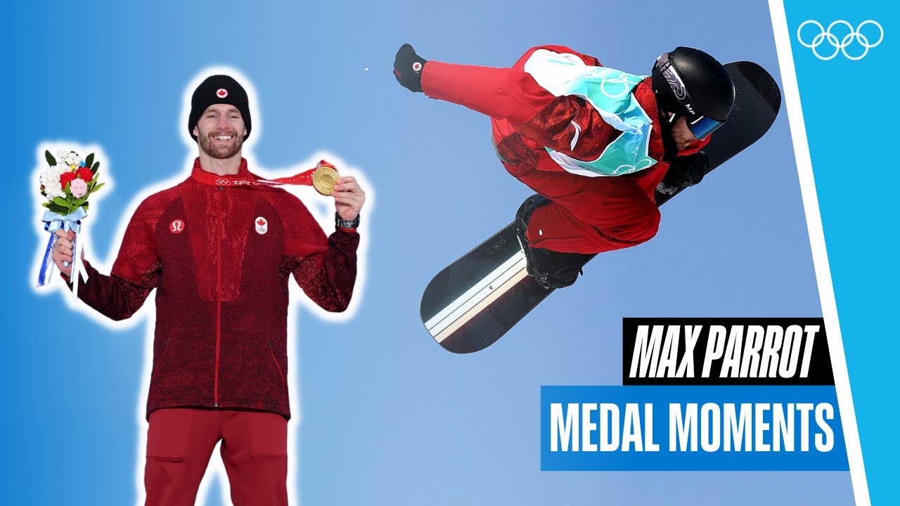 Max Parrot's EPIC Medal Moments at the Winter Olympics 🇨🇦 🏂