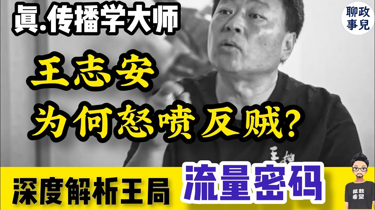 想回国了？王志安怒喷海外反贼，胡锡进借力打力！深度解析王局流量密码