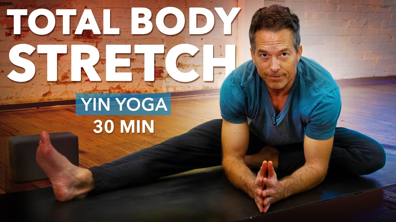 30-minutowy Yin Yoga stretching całego ciała | Rozluźnianie powięzi