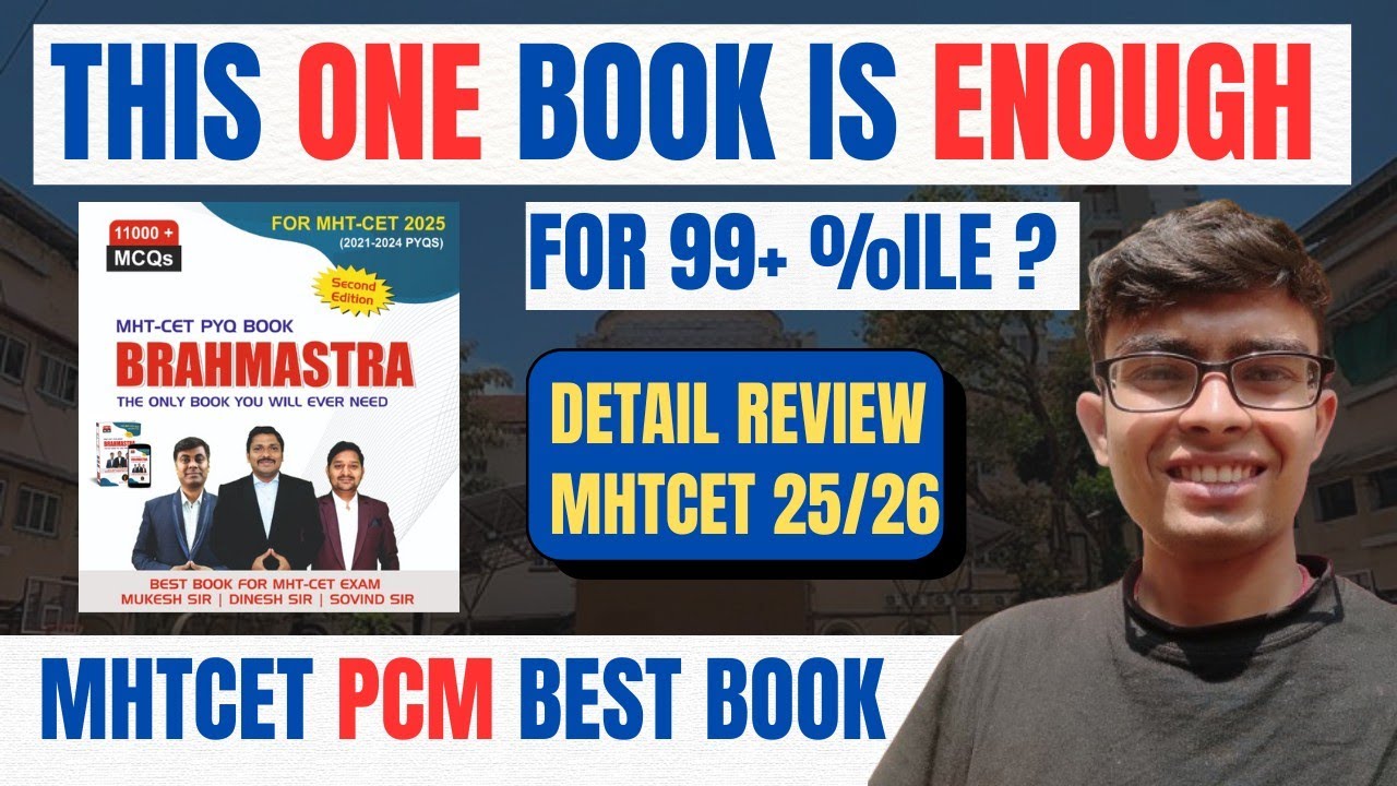 Best Book  For Mhtcet 2026/2027 Preparation |  Brahmastra Book Review | Dinesh Sir | Mhtcet Pyq