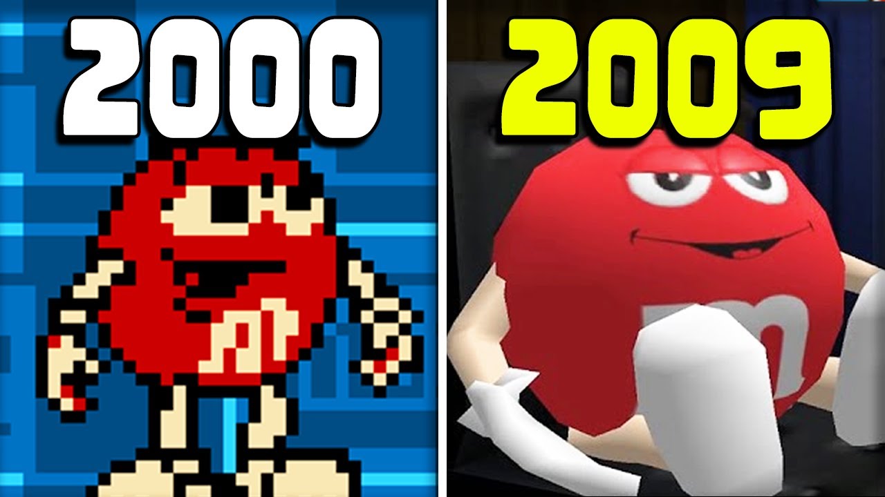 Evolution Of M&M's Games (2000-2009)