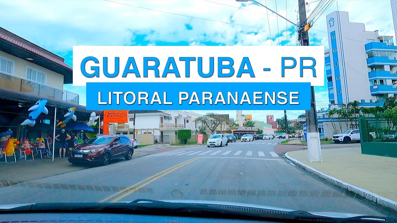 Como são as ruas e avenidas de Guaratuba - litoral do Paraná 03.11.2023