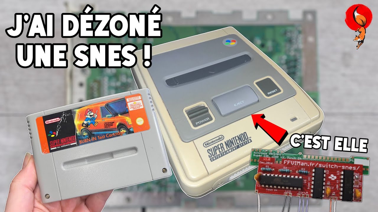 Je dézone une SUPER NINTENDO avec FFVIMan… et ça ne tourne même pas mal ! (Replay intégral)