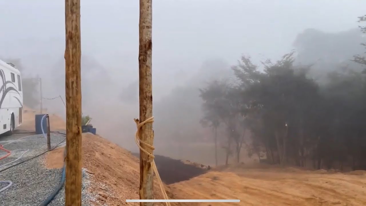 79Ep o tempo fechou com a neblina na fazenda Mió de bão