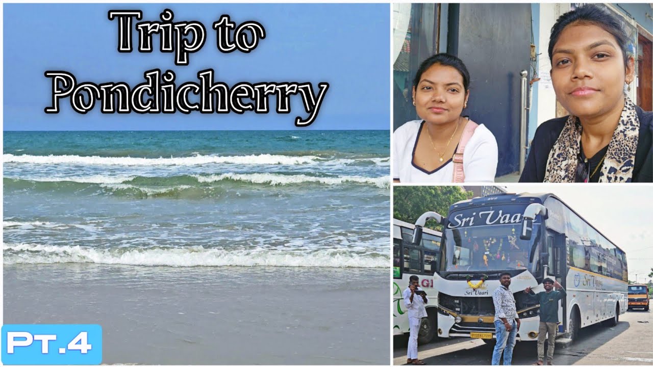 Unforgettable Experience In Pondicherry🥵 Eden Beach & Paradise Beach 🌊⛱️ #travelvlog #pondicherry 