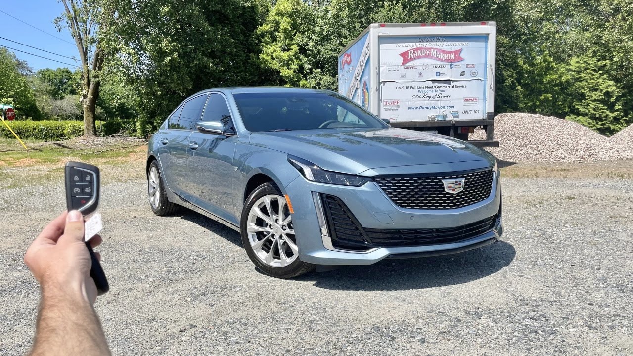 2023 Cadillac CT5 Luxury 350T: Start Up, Test Drive, Walkaround, POV and Review