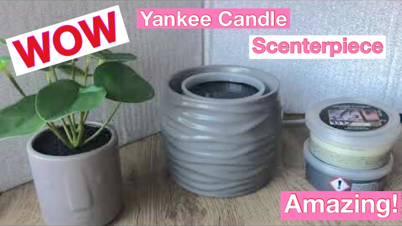 Yankee Candle Review & Chit Chat Scenterpiece Easy Meltcup System