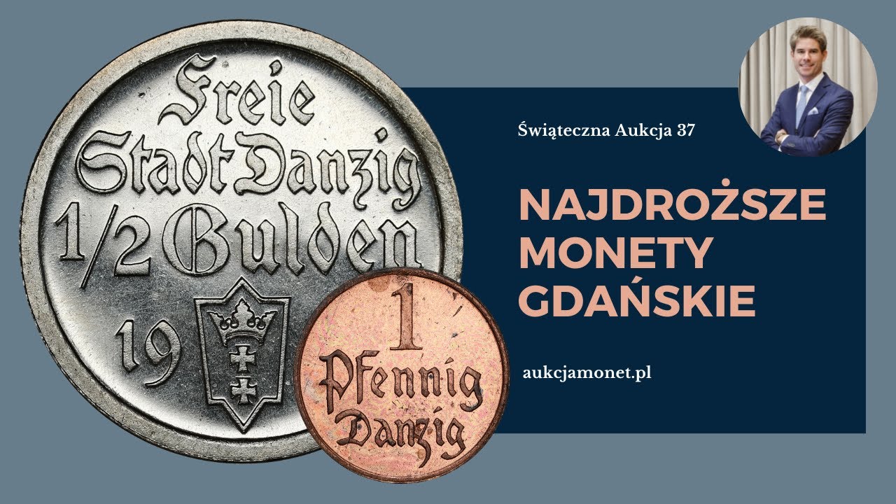 Wyjątkowe egzemplarze i najdroższe monety Wolnego Miasta Gdańska | Aukcja 37 Niemczyk