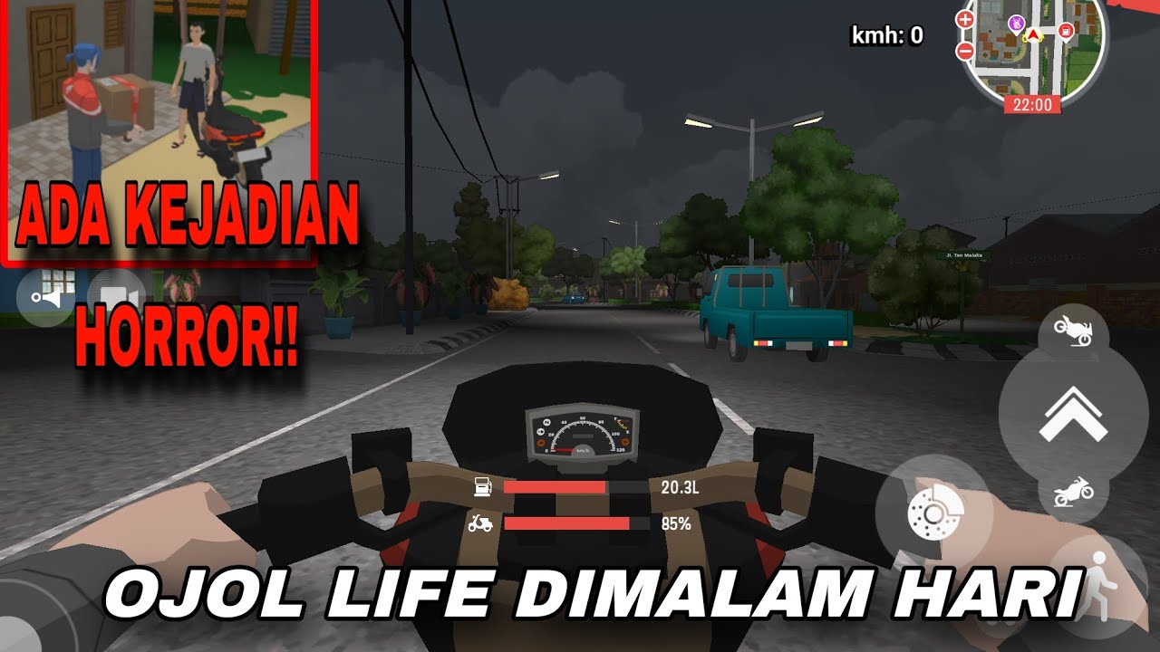 Ojol Life Update - Mode malam hari