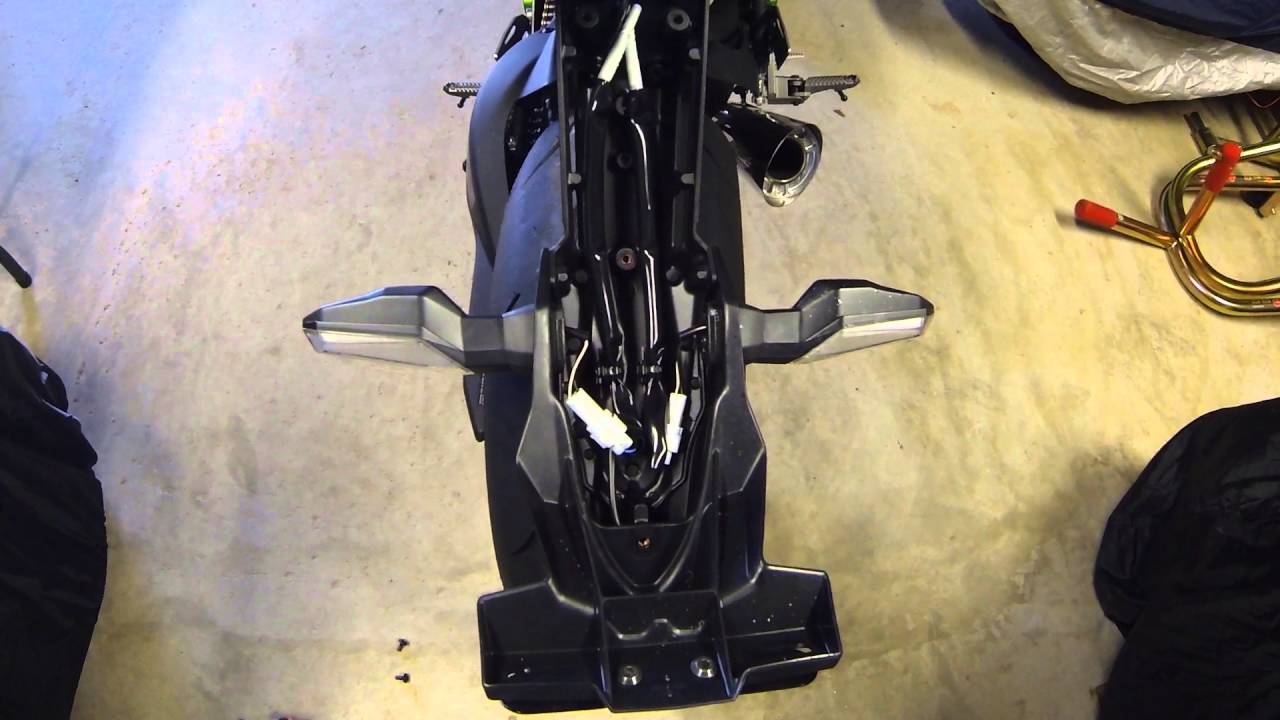 Kawasaki H2 Rear Fender Replacement Kit