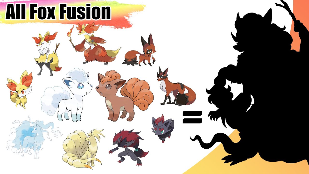 All Fox Pokémon Fusion (Gen 1 - Gen 8)