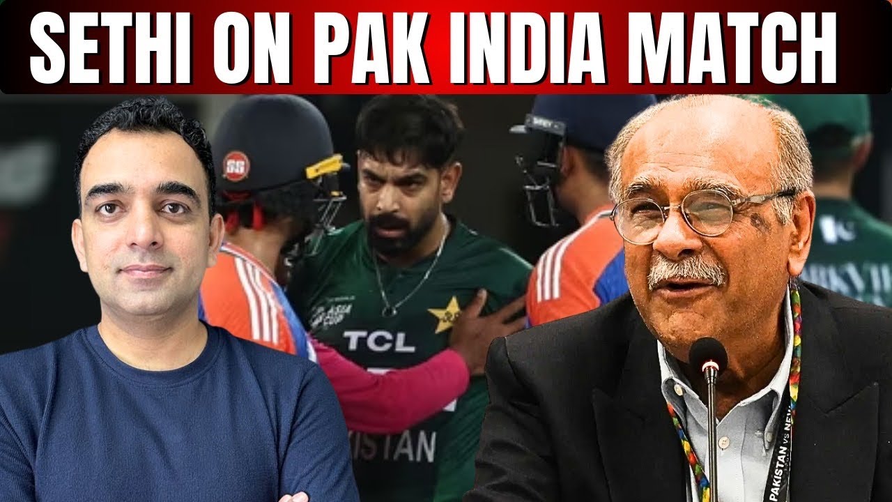 Pakistan can only play India match at one condition. Najam Sethi 