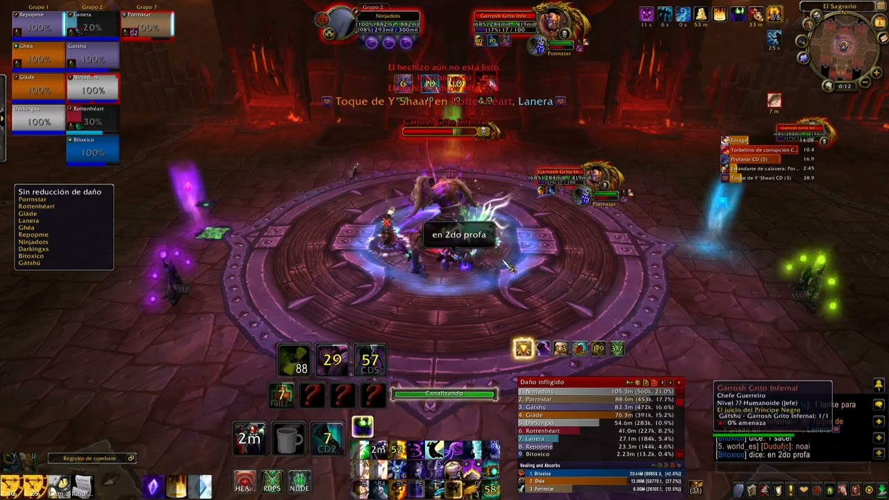 SHADOW PRIEST (BROPPY-FIRESTORM) VS GARROSH HELLSCREAM 10NM WOW MOP 5.4.8
