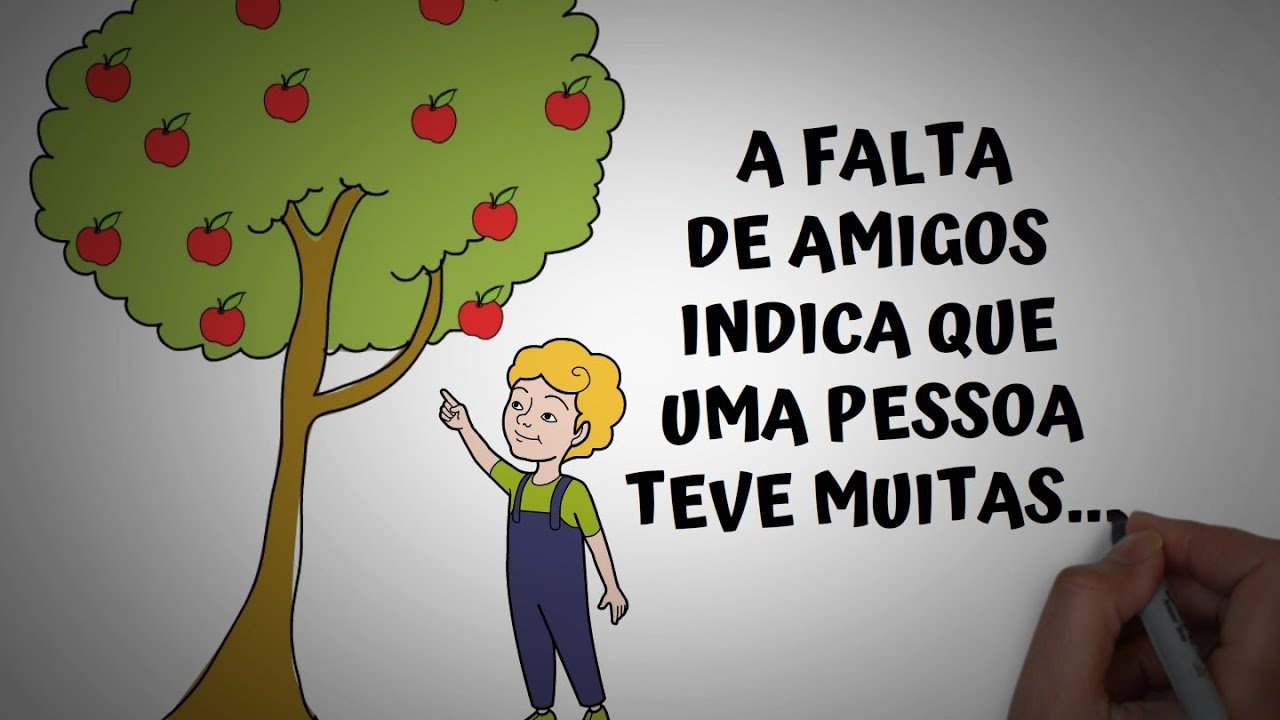 Por que você tem poucos amigos? | O Menino e a Macieira | SejaUmaPessoaMelhor