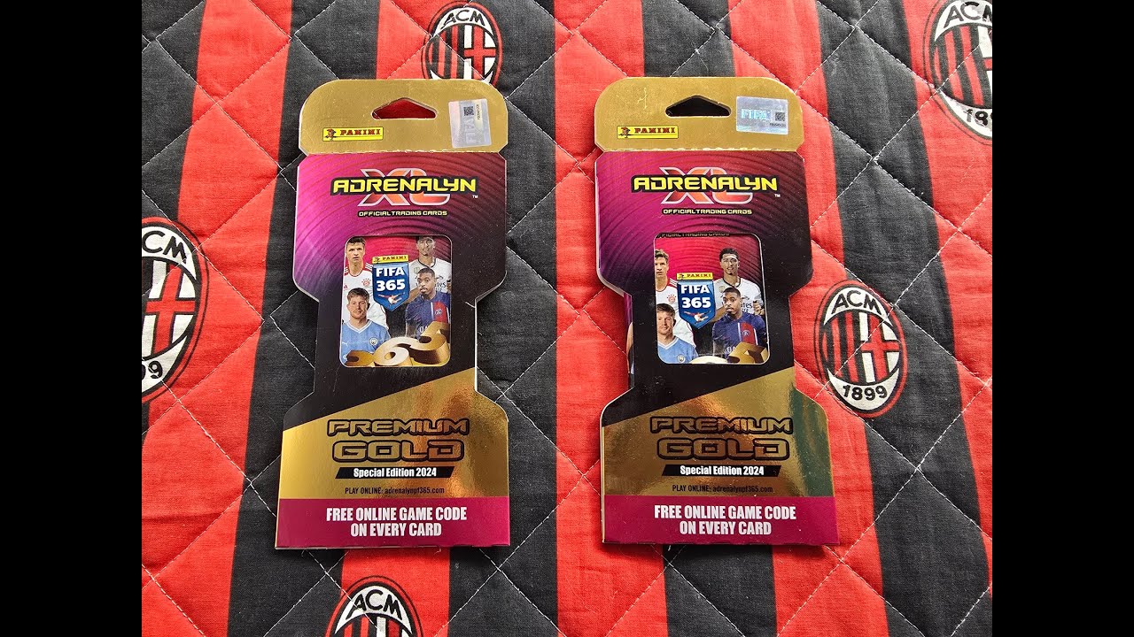 POWR&Oacute;T DO PRZESZŁOŚCI - PANINI FIFA 365 2024 - OTWIERAM DWIE SASZETKI PREMIUM GOLD - CO WPADŁO???