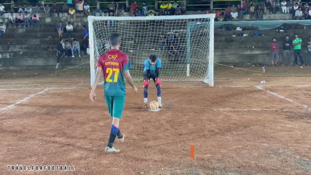 Dangerous Penalty|Kerala Village Football|Kicking power maybe goalkeeper down