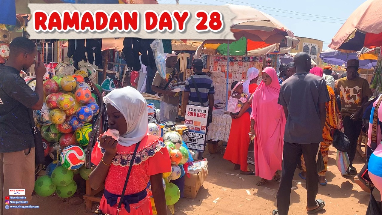 This is Ramadan day 28 in The Gambia