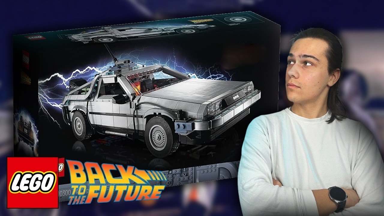 WEHIKUŁ CZASU DELOREAN 🚗🎬 LEGO POWRÓT DO PRZYSZŁOŚCI 10300