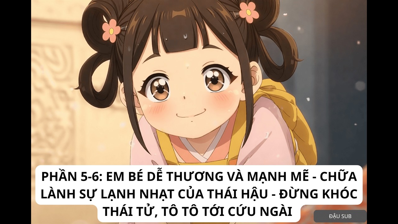 Phần 5-6: Em bé dễ thương và mạnh mẽ - Chữa lành sự lạnh nhạt của thái hậu - đừng khóc thái tử