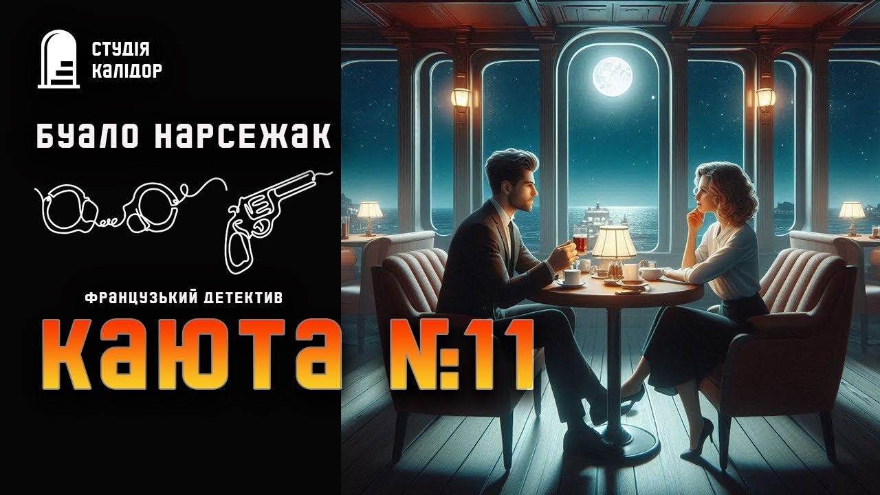 Буало Нарсежак КАЮТА №11 #детектив #аудіокнигиукраїнською #злочин #розслідування #крадіжка #інтрига