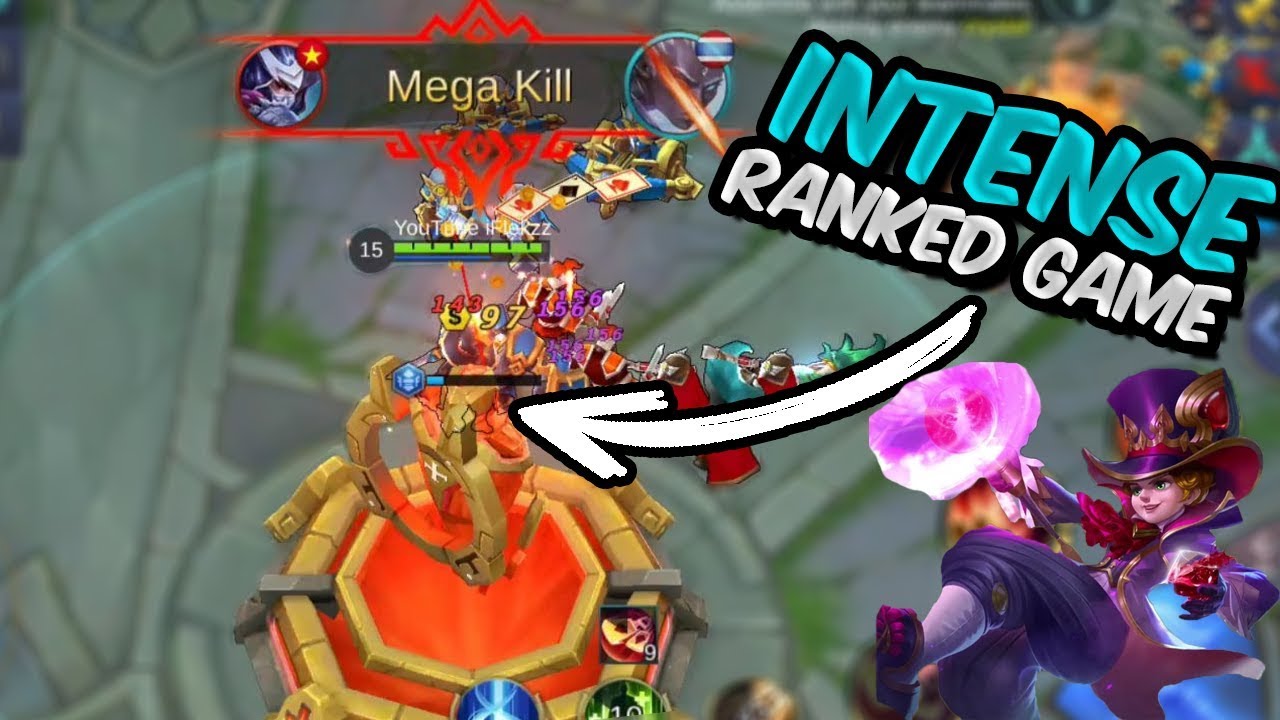 INTENSE HARLEY GAME IN RANKED! MOBILE LEGENDS GAMEPLAY