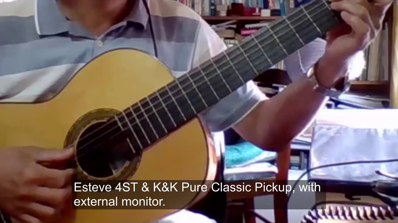 Test Esteve 4ST and K&K Pure Classic Pickup - Vlog #47