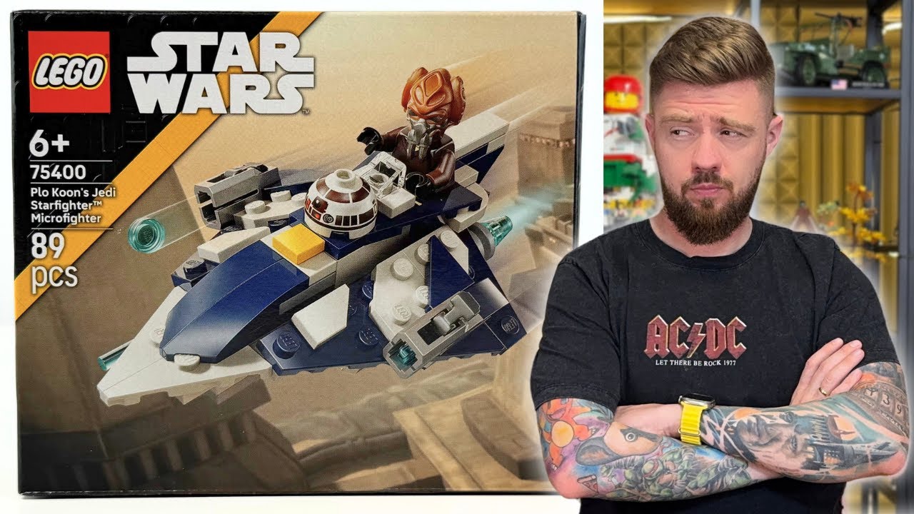 MIKROMYŚLIWIEC JEDI PLO KOONA 👊 LEGO STAR WARS 75400 RECENZJA