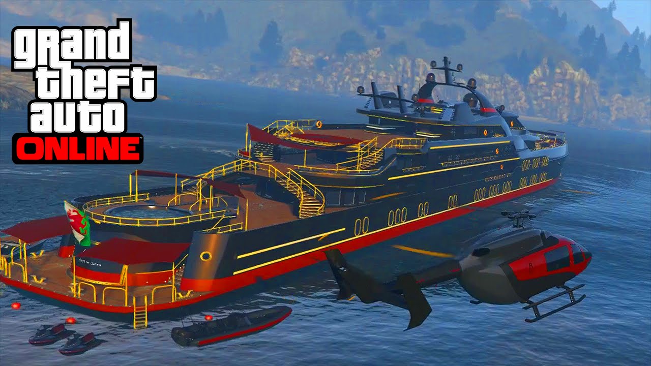 YACHT DE LUXE GTA 5 ONLINE