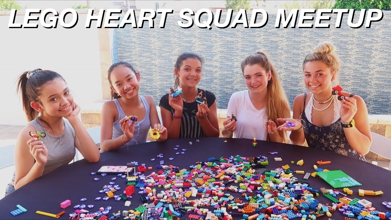 LEGO FRIENDS HEART SQUAD MEETUP! With Sophie Michelle, Katie Donnelly, Rykel, & JustJordan33!