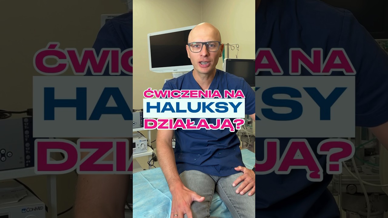 Czy ćwiczenia na haluksy działają❓Dr Paweł Bąk wyjaśnia😎 #pawelbak #novumortopedia #haluksy