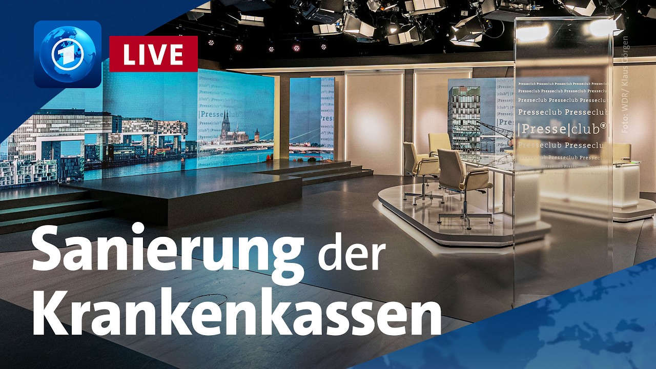 Handlungsdruck: Wie saniert die Regierung die Krankenkassen? | Presseclub