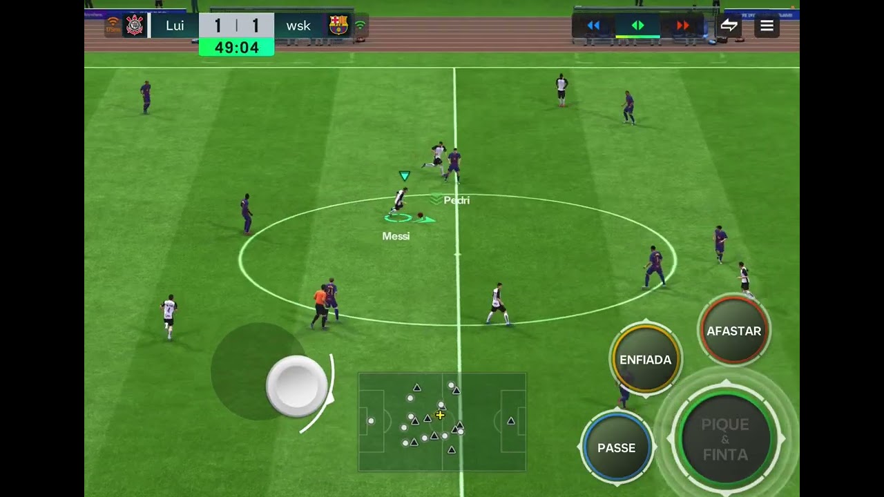 Meu primeiro vídeo jogando o EA FC mobile 🎮⚽️