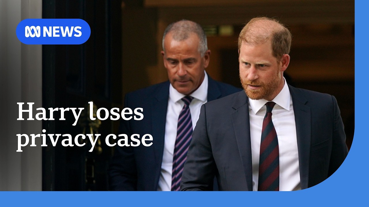 Prince Harry loses privacy case against Daily Mail's publisher | ABC NEWS