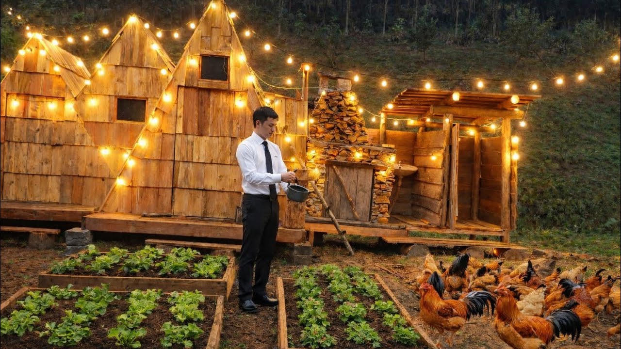 30 Days The Young Man Left The Bustling CiTy And Returns To His Hometown To Live And Work.