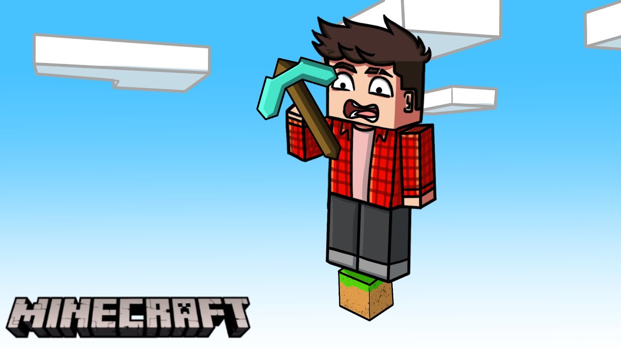 MINECRAFT, ALE NA MEGA MAŁYM BLOKU! | MINECRAFT