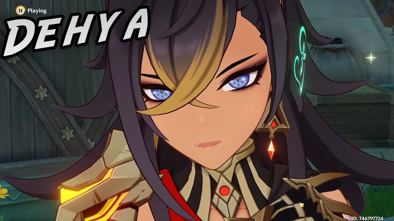 Dehya all cutscenes Genshin Impact Sumeru ( spoilers )